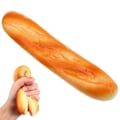 Miniatyrbillede 1 af 4: Falsk Brød Kunstigt Brød Simulation Mad Model Dekoration Køkkenrekvisit (Baguette)