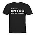 Miniatyrbilde 1 av 2: Fortsatt stilig - T-SHIRT - HERRE Svart - S