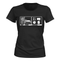 Miniatyrbillede 1 af 2: Eat Sleep Auditor - T-SHIRT - DAME sort S