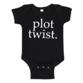 Miniatyrbilde 1 av 2: Plot Twist - Baby Body svart Svart - Nyfödd