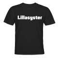 Miniatyrbild 1 av 2: Lillasyster - T-SHIRT - BARN svart Svart - 118 / 128