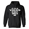 Miniatyrbilde 1 av 2: To Style A Volvo - Hettegenser / Genser - DAME Svart - 4XL