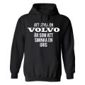Miniatyrbillede 1 af 2: To Style A Volvo - Hættetrøje / Sweater - DAME Svart - 5XL