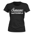 Miniatyrbilde 1 av 2: Dårlig eksempel - T-SHIRT - DAME svart XS