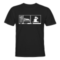 Miniatyrbild 1 av 2: Äta Sova DJ - T-SHIRT - HERR Svart - 2XL