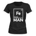 Miniatyrbillede 1 af 2: Fairy Iron Man - T-SHIRT - DAME sort XS