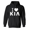 Miniatyrbild 1 av 2: Kia - Hoodie / Tröja - HERR Svart - 3XL