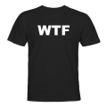 Miniatyrbilde 1 av 2: WTF - T-SHIRT - HERRE Svart - 2XL
