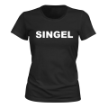 Miniatyrbillede 1 af 2: Single - T-SHIRT - DAME sort XL