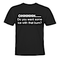 Miniatyrbillede 1 af 2: Ice With That Burn - T-SHIRT - BØRN sort Svart - 86 / 94