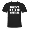 Pikkukuva 1 / 2: Tokens Life Matters - T-PAITA - UNISEX Svart - S