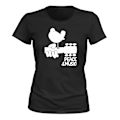 Miniatyrbillede 1 af 2: Fredsmusik - T-SHIRT - DAME sort XS