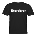Miniatyrbilde 1 av 2: Storebror - T-SKJORTE - BARN svart Svart - 118 / 128