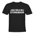 Pikkukuva 1 / 2: Minusta tulee isoveli - T-PAITA - LAPSET musta Svart - 118 / 128