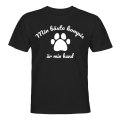 Miniatyrbilde 1 av 2: Min Basta kompis Ar Min Hund - T-SKJORTE - UNISEX Svart - S