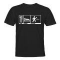 Miniatyrbild 1 av 2: Äta Sova Pingis - T-SHIRT - HERR Svart - XL