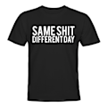 Miniatyrbild 1 av 2: Same Shit Different Day - T-SHIRT - UNISEX Svart - M