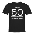 Pikkukuva 1 / 2: Kesti 50 vuotta - T-PAITA - UNISEX Svart - 5XL