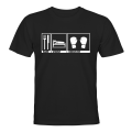 Miniatyrbild 1 av 2: Äta Sova Boxning - T-SHIRT - UNISEX Svart - 2XL