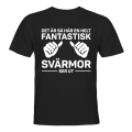 Miniatyrbild 1 av 2: Fantastisk Svärmor - T-SHIRT - UNISEX Svart - 5XL