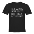 Pikkukuva 1 / 2: Dothraki in The Sheets - T-PAITA - UNISEX Svart - L