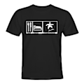 Pikkukuva 1 / 2: Eat Sleep Skateboard - T-PAITA - UNISEX Svart - M