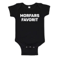 Miniatyrbilde 1 av 2: Bestefars favoritt - Babykropp svart Svart - Nyfödd