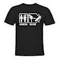 Miniatyrbild 1 av 2: Problem Solved Flickvän - T-SHIRT - UNISEX Svart - M