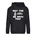 Miniatyrbillede 1 af 2: May The Force Be With You - Hættetrøje / Sweater - BØRN sort Svart - 116