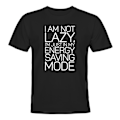 Miniatyrbild 1 av 2: Im Not Lazy - T-SHIRT - UNISEX Svart - M
