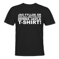 Miniatyrbillede 1 af 2: Min fødselsdag - T-SHIRT - HERRE Svart - L