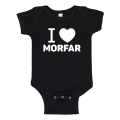 Miniatyrbild 1 av 2: Jag Älskar Morfar - Baby Body svart Svart - 6 månader