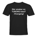Miniatyrbilde 1 av 2: When Smakar En Tuborg Best - T-SHIRT - UNISEX Svart - M