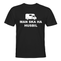 Miniatyrbild 1 av 2: Man Ska Ha Husbil - T-SHIRT - UNISEX Svart - M