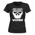 Miniatyrbild 1 av 2: People Without Beards - T-SHIRT - DAM svart S