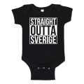Miniatyrbilde 1 av 2: Straight Outta Sweden - Baby Body svart Svart - 6 månader