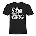 Miniatyrbild 1 av 2: Binary Knowledge - T-SHIRT - UNISEX Svart - M