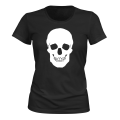 Miniatyrbillede 1 af 2: Skull - T-SHIRT - DAME sort XS