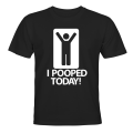 Miniatyrbilde 1 av 2: Jeg basj i dag - T-SHIRT - BARN svart Svart - 118 / 128