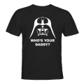 Pikkukuva 1 / 2: Darth Vader Whos Your Daddy - T-PAITA - UNISEX Svart - M