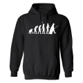 Pikkukuva 1 / 2: Evolution Of Darth Vader - Huppari / villapaita - NAISTEN Svart - 4XL