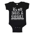 Miniatyrbillede 1 af 2: Its All Shits And Giggles - Baby Body sort Svart - 6 månader