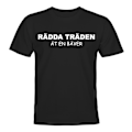 Miniatyrbilde 1 av 2: Row the Trees Eat a Beaver - T-SHIRT - HERRE Svart - 2XL