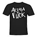 Pikkukuva 1 / 2: Alpha As F-ck - T-PAITA - UNISEX Svart - M