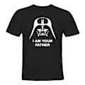 Miniatyrbilde 1 av 2: Darth Vader I Am Your Father - T-SHIRT - UNISEX Svart - M