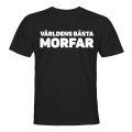 Miniatyrbild 1 av 2: Världens Bästa Morfar - T-SHIRT - HERR Svart - 3XL