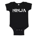Pikkukuva 1 / 2: Ninja - Baby Body musta Svart - 12 månader
