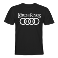 Miniatyrbilde 1 av 2: Audi Ringenes Herre - T-SKJORTE - HERRE Svart - 5XL
