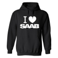 Miniatyrbild 1 av 2: Saab - Hoodie / Tröja - UNISEX Svart - 3XL