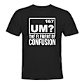 Miniatyrbild 1 av 2: The Element Of Confusion - T-SHIRT - UNISEX Svart - M